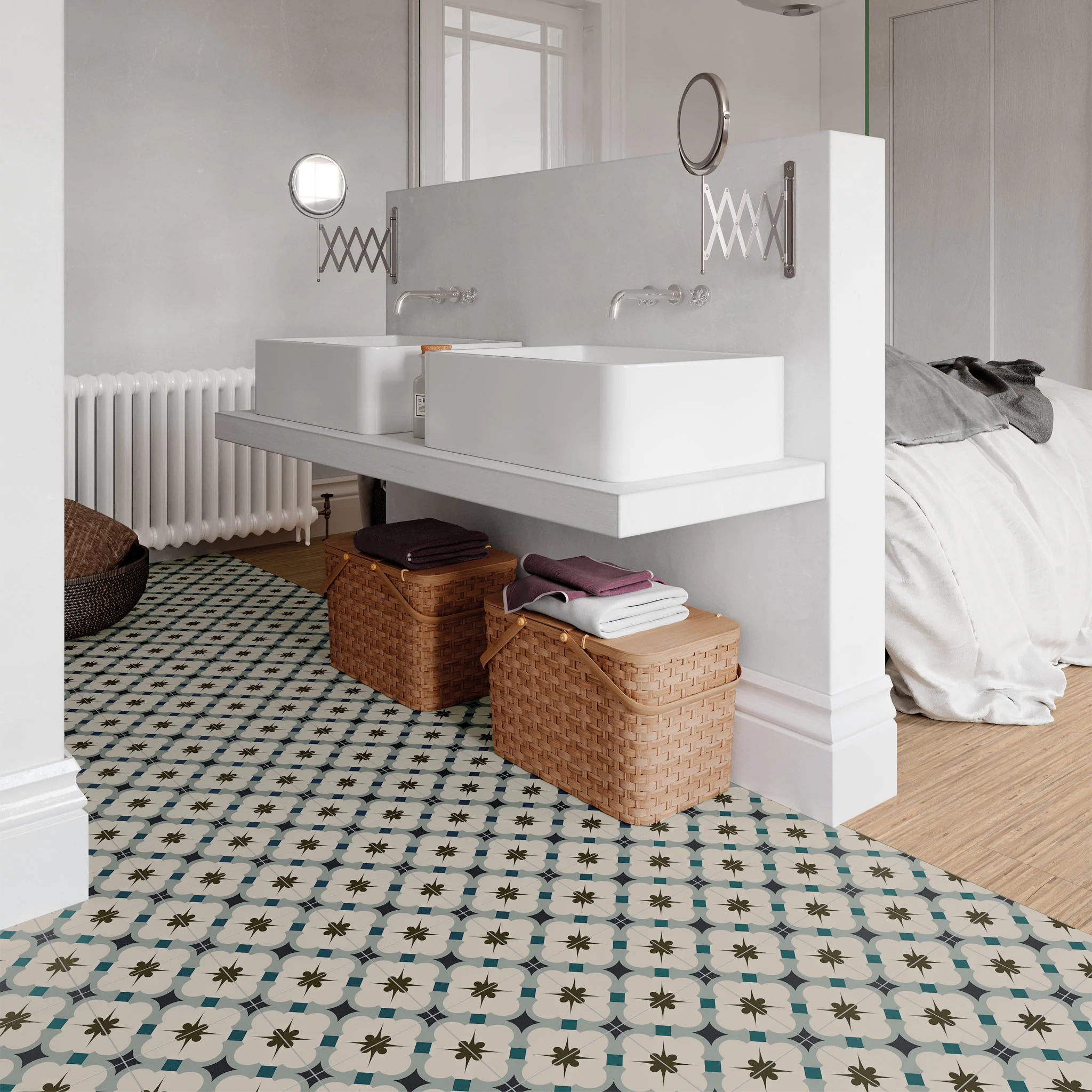 Amara Azul Patterned Tile - Image 5