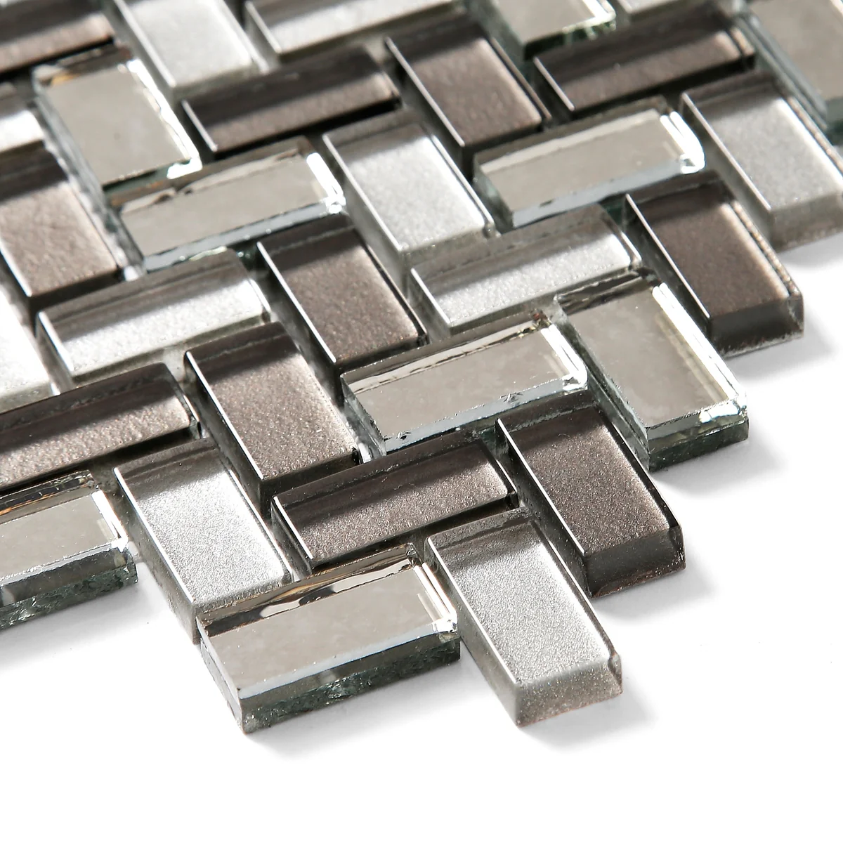 Chroma Grey Mosaic Tile - Image 3