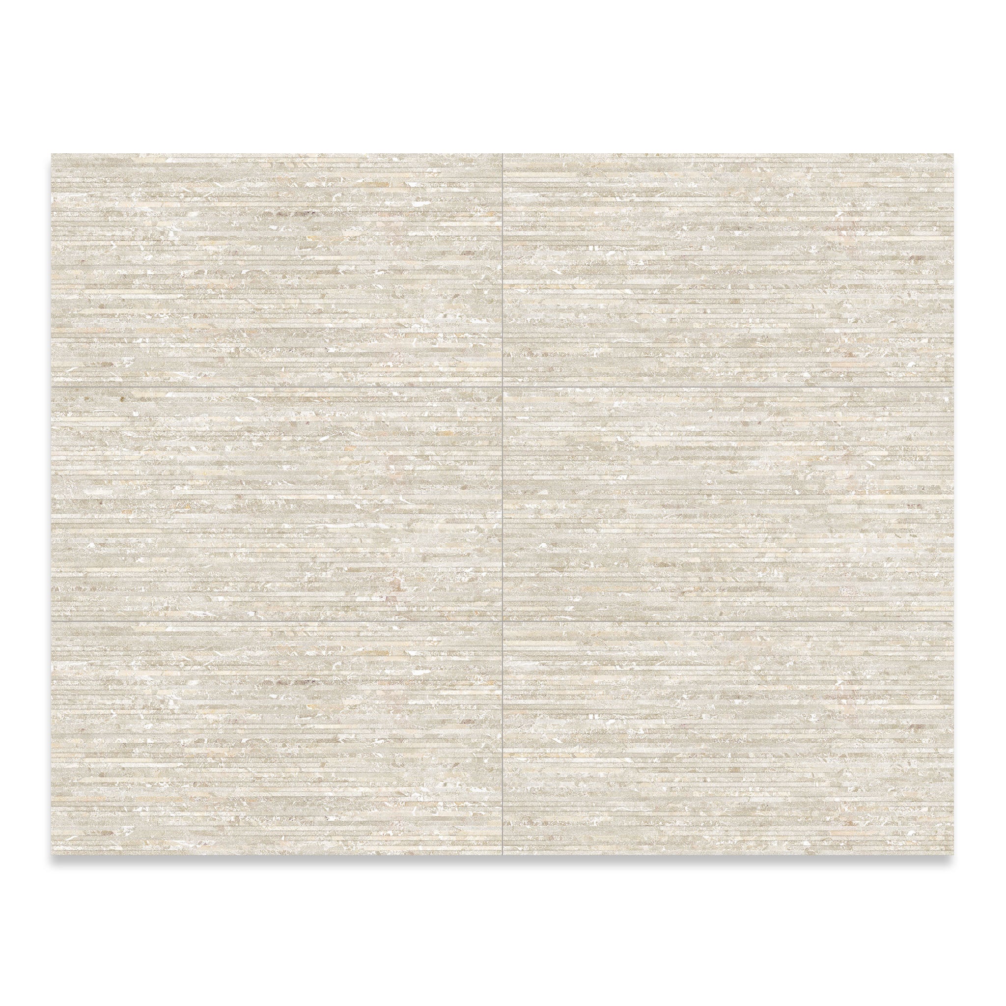 Como Beige Fluted Tile - Image 3