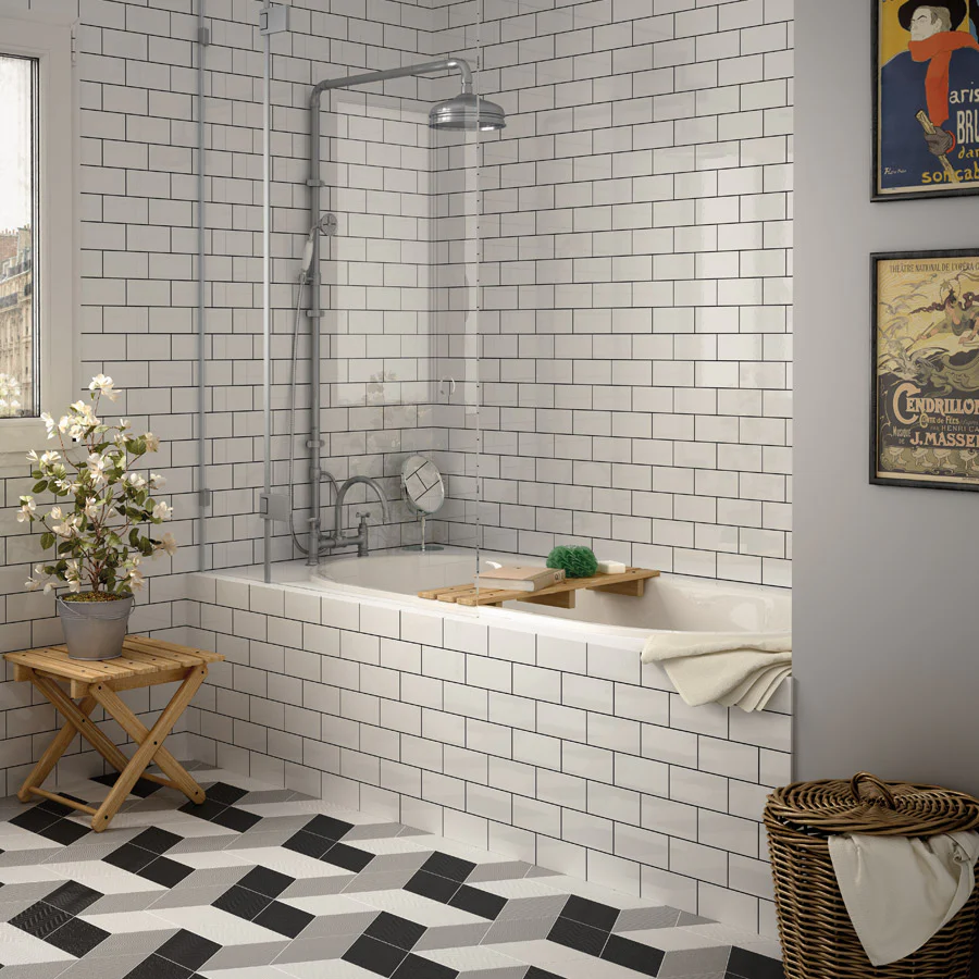 Elements White Wall Tile - Image 5
