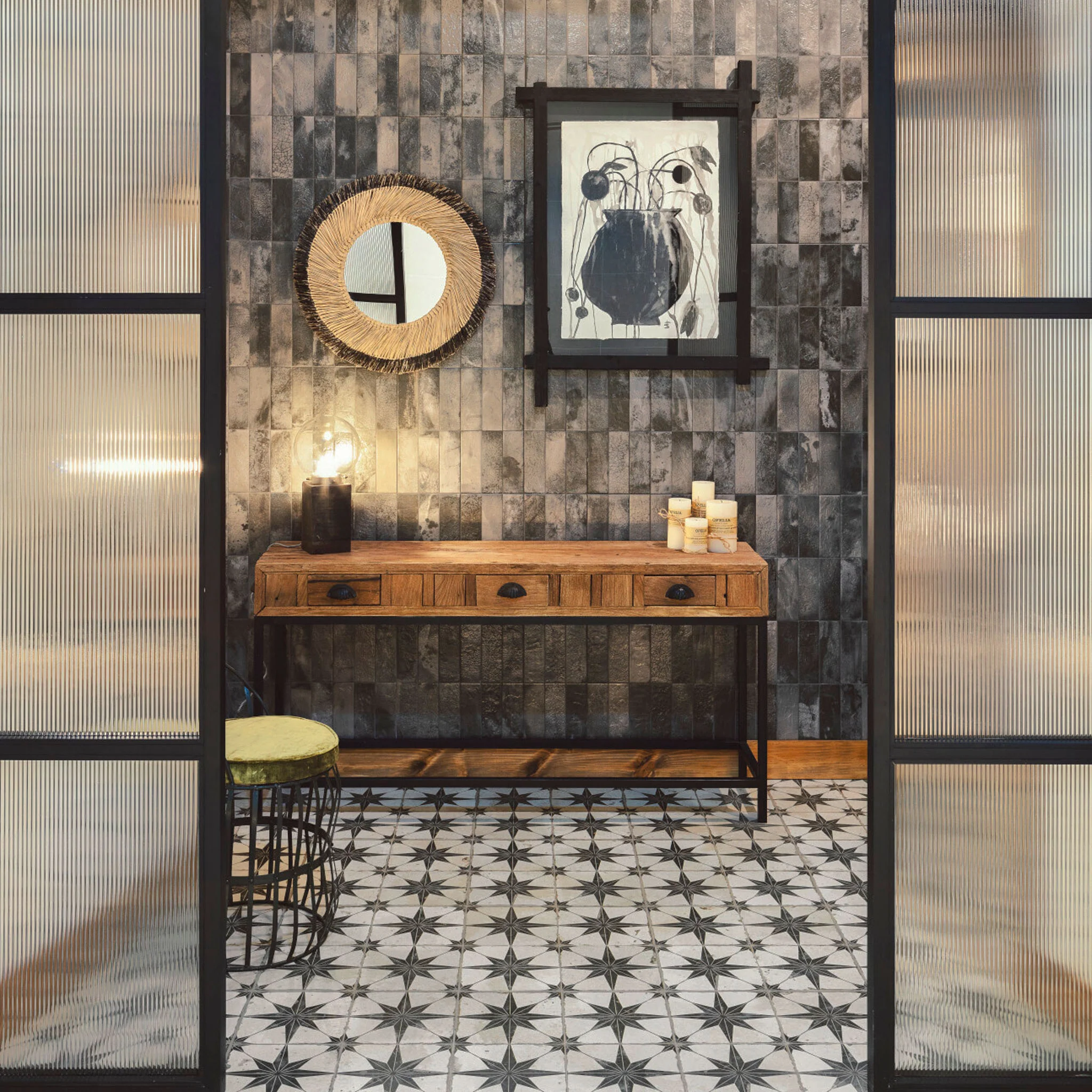 Heritage Star Patterned Tile - Image 3