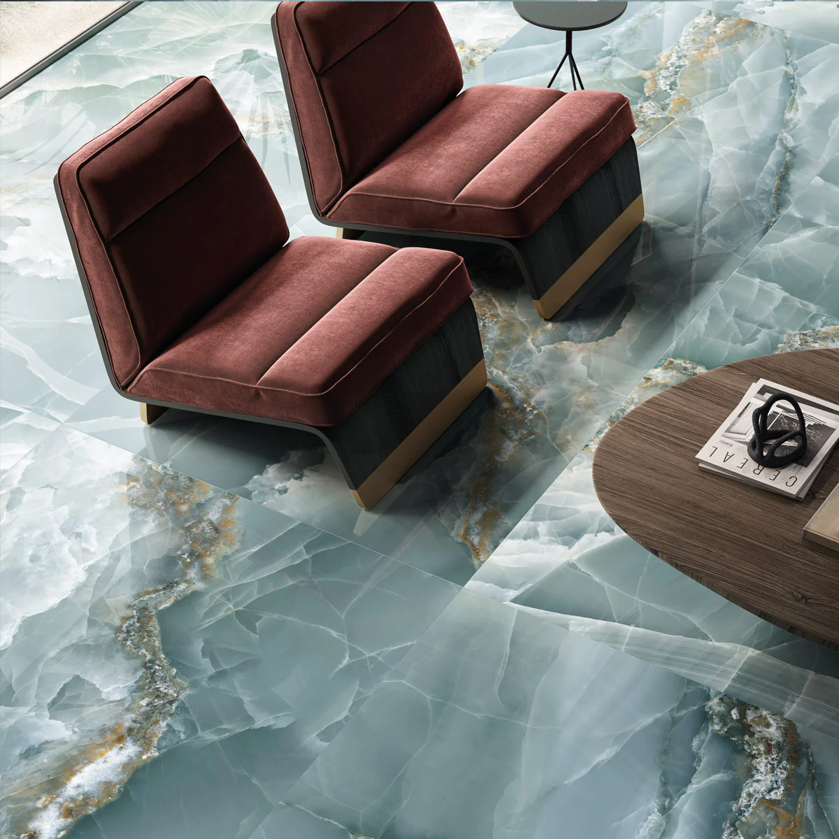 Jewel Onyx Aqua Tile - Image 7