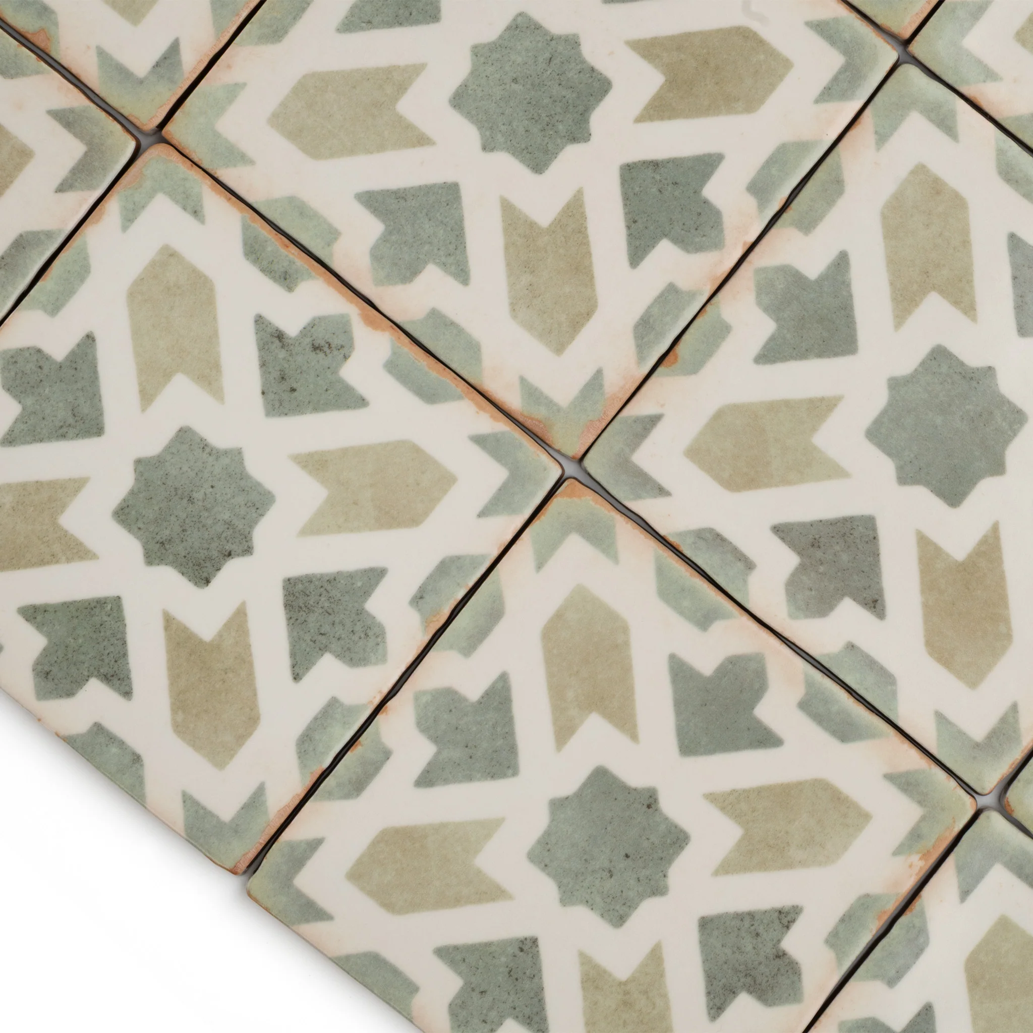 Moorish Verde Patterned Tile - Image 4