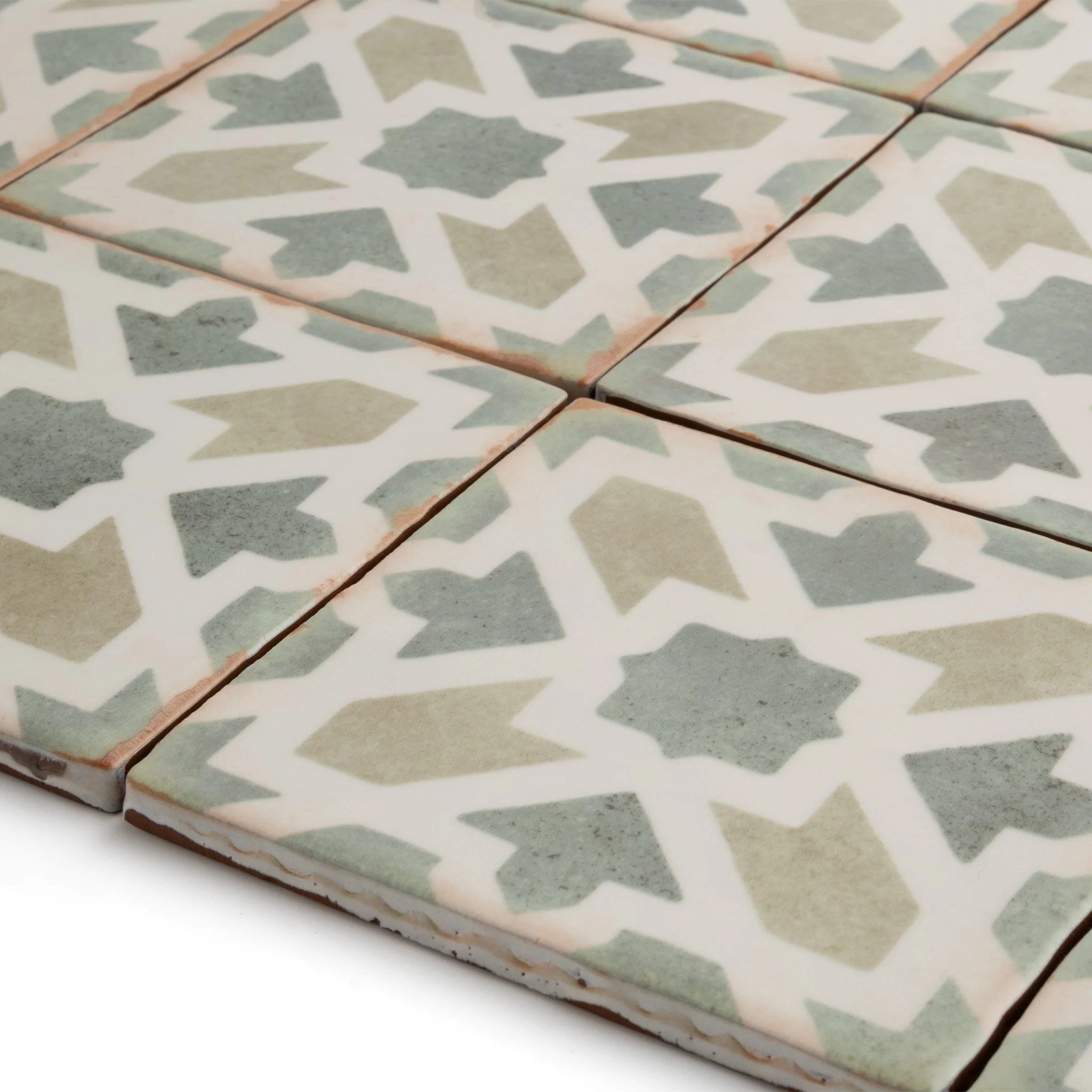 Moorish Verde Patterned Tile - Image 5