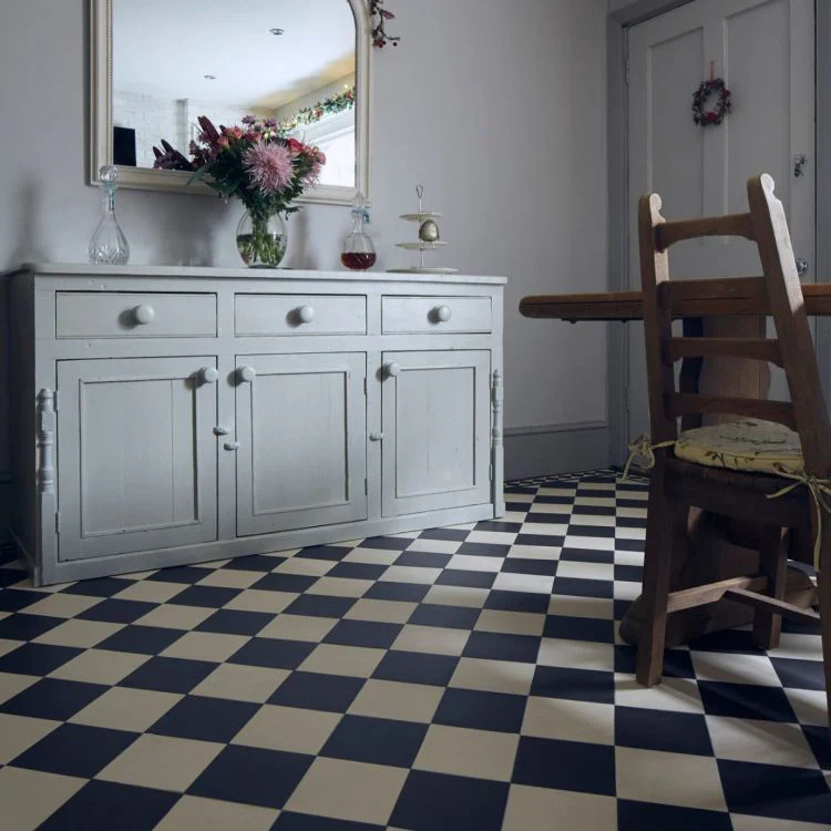 Victorian Black Floor Tile - Image 3
